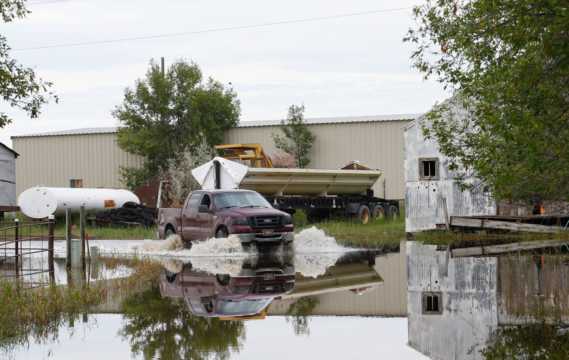 Musselshell flooding